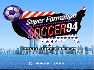 Mis Mejores Partidos de fútbol en el videojuego "Super Formation Soccer 94 : World Cup Edition"