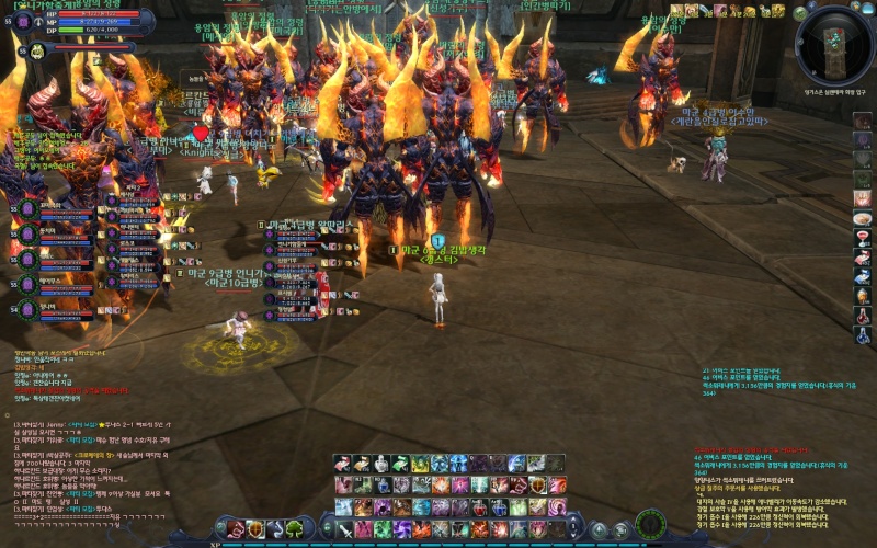 Full Cohorte SM summoning spirits to PVP Aion0018