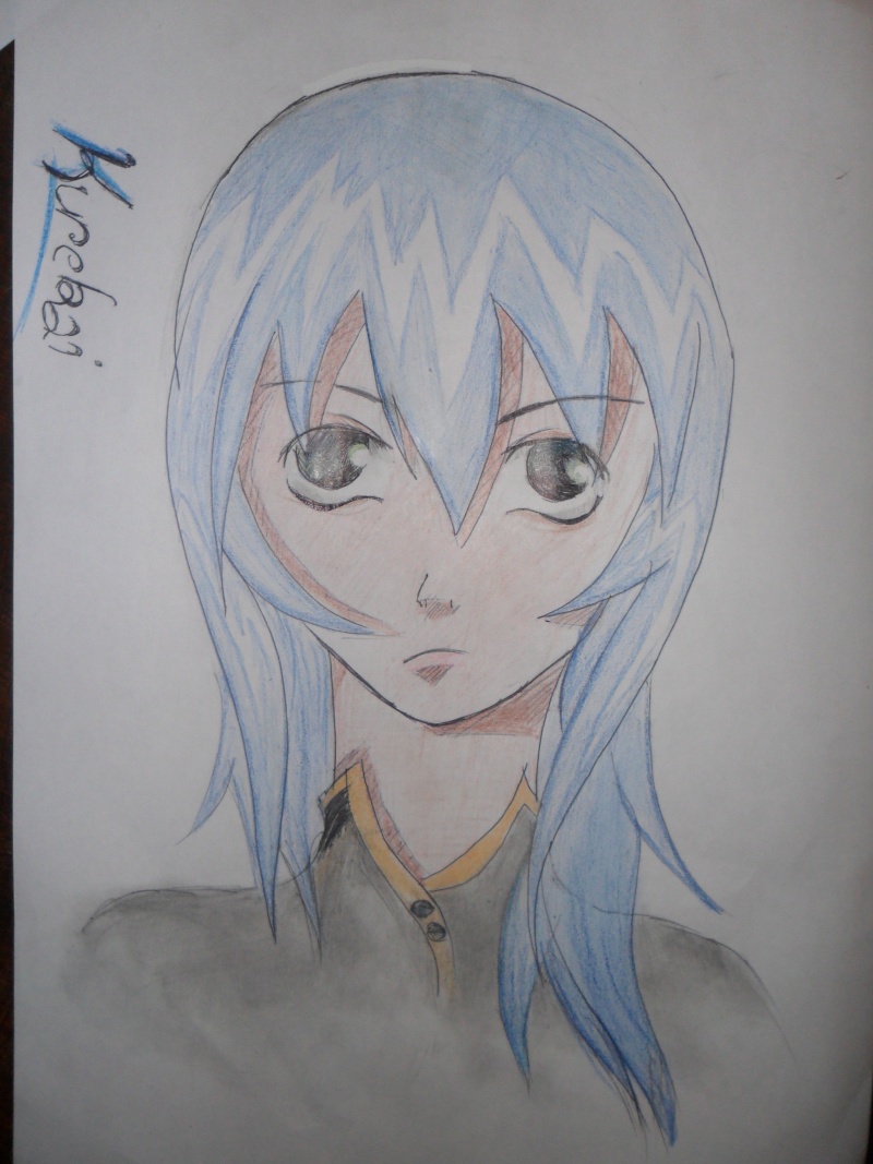 Premier dessin! Fille de face! Fille_11