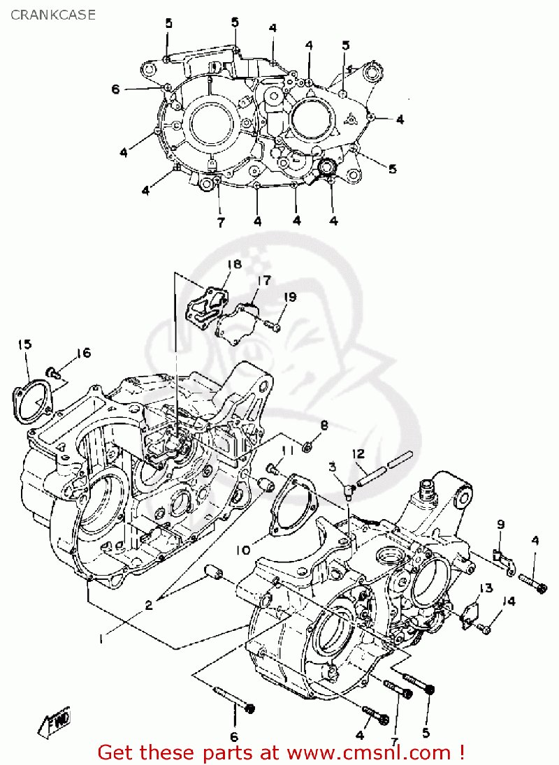 Reportage-Moteur-sr500 : Démontage, analyse des dégats, remontage Crankc10