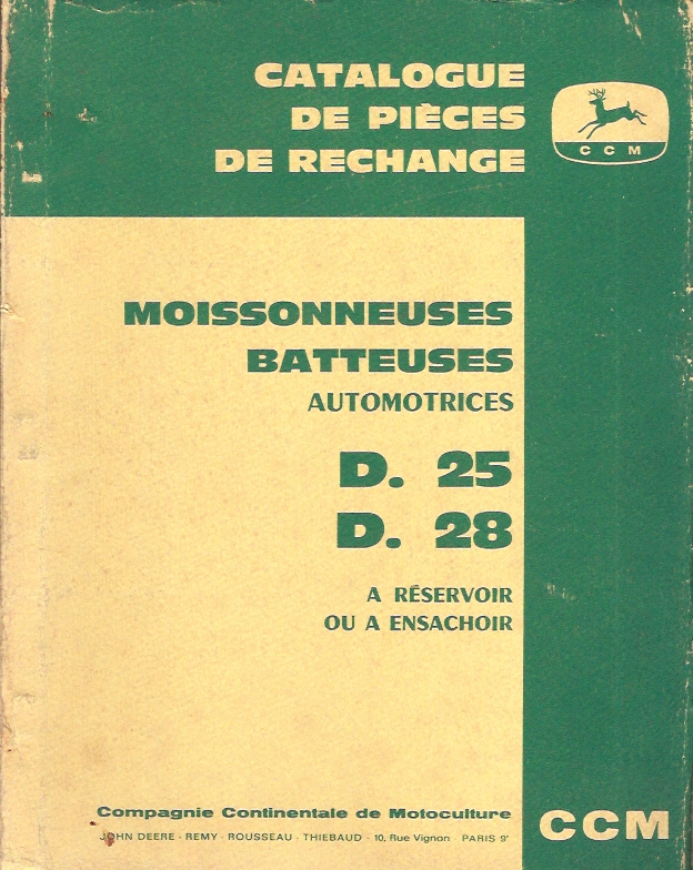 ROUSSEAU CCM - John Deere : les Moissonneuses-Batteuses Ccm_d210