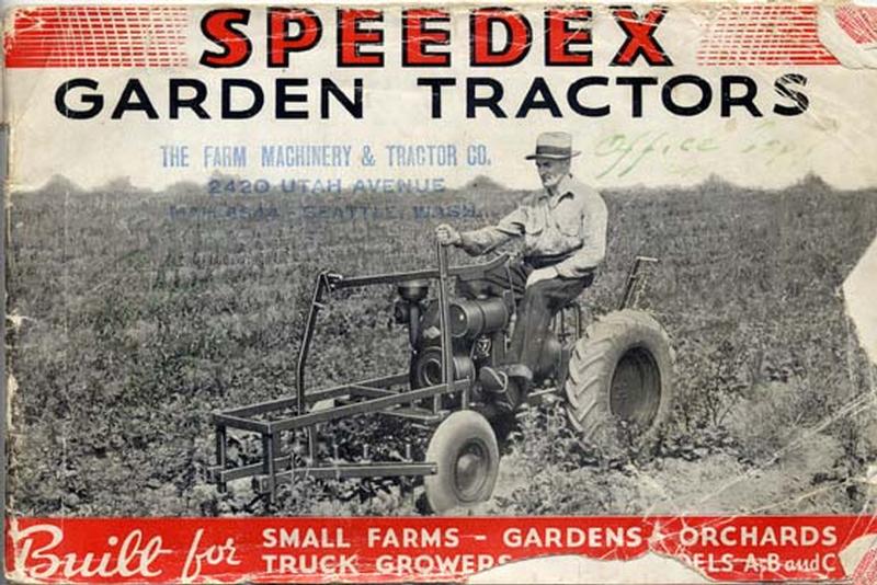 SPEEDEX Tracteurs de jardin Speede10