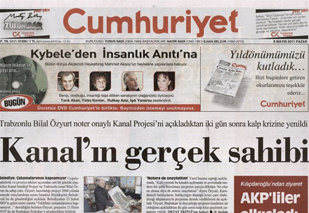 Cumhuriyet'teki Kanal İstanbul iddiası Kanal_11