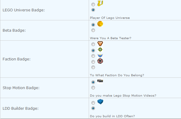 NEW FEATURE - Badges! Badges10