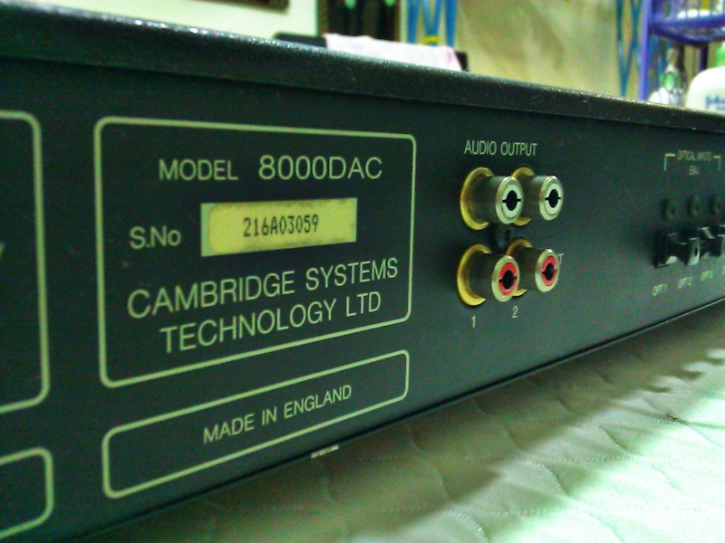 (SOLD) Audiolab 8000DAC C360_213