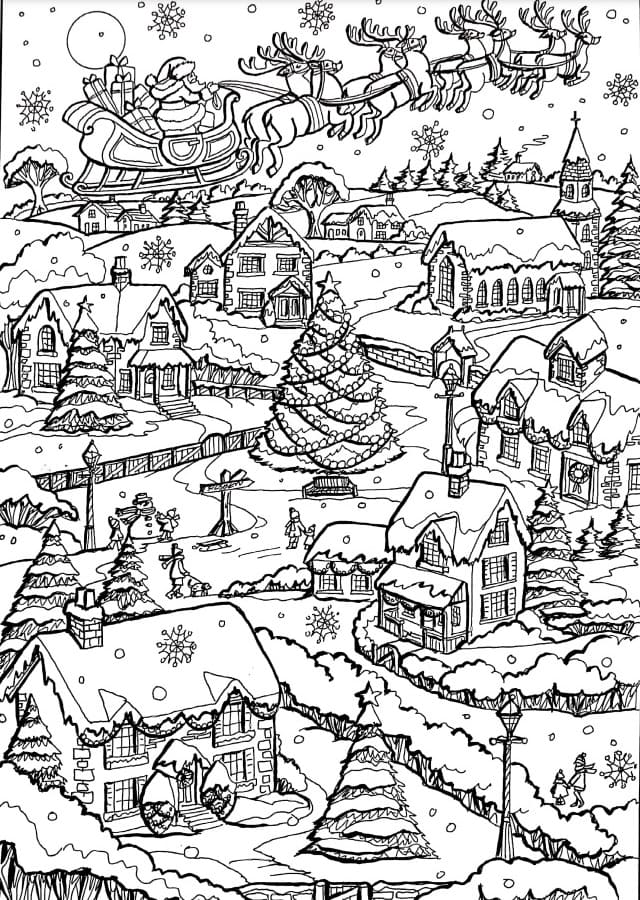 défi de décembre : dessin proposé ou paysage d'hiver  Wonder10