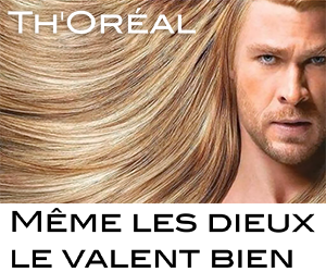 Th'oreal, même les dieux le valent bien