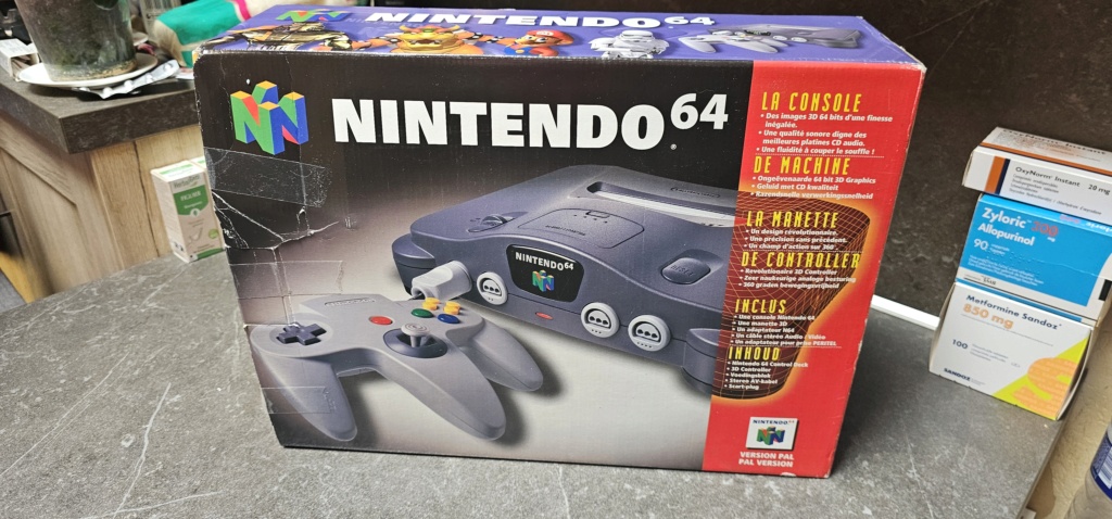 (VDS) Nintendo 64 en boite 20240412