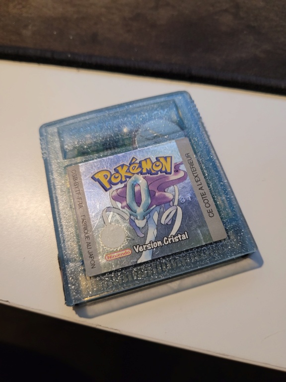 ( Vds ) NINTENDO Pokemon Version Cristal GameBoy COLOR Cr210