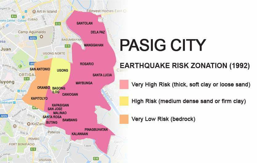 Earthquake Risk Zonation ( 1992 ) High_r10