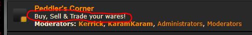 Censored replies regarding the misuse of the main discussion area for store promotion Peddle10