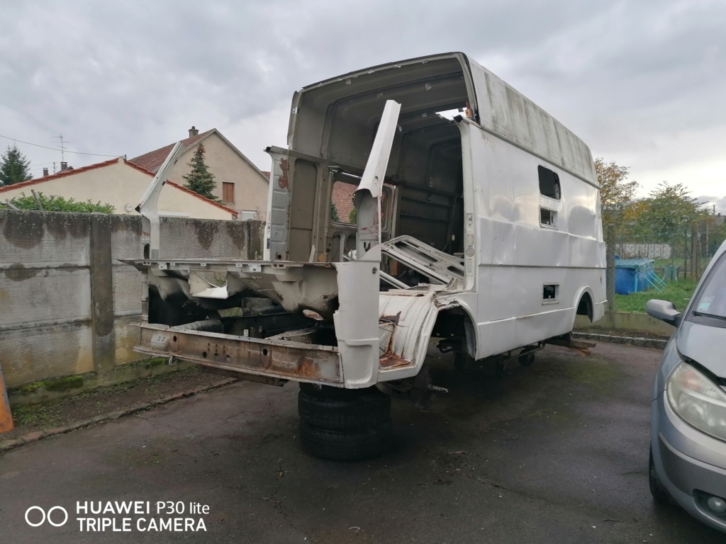 Restauration d'un vw LT camping-car fabrication C.Voisin  311