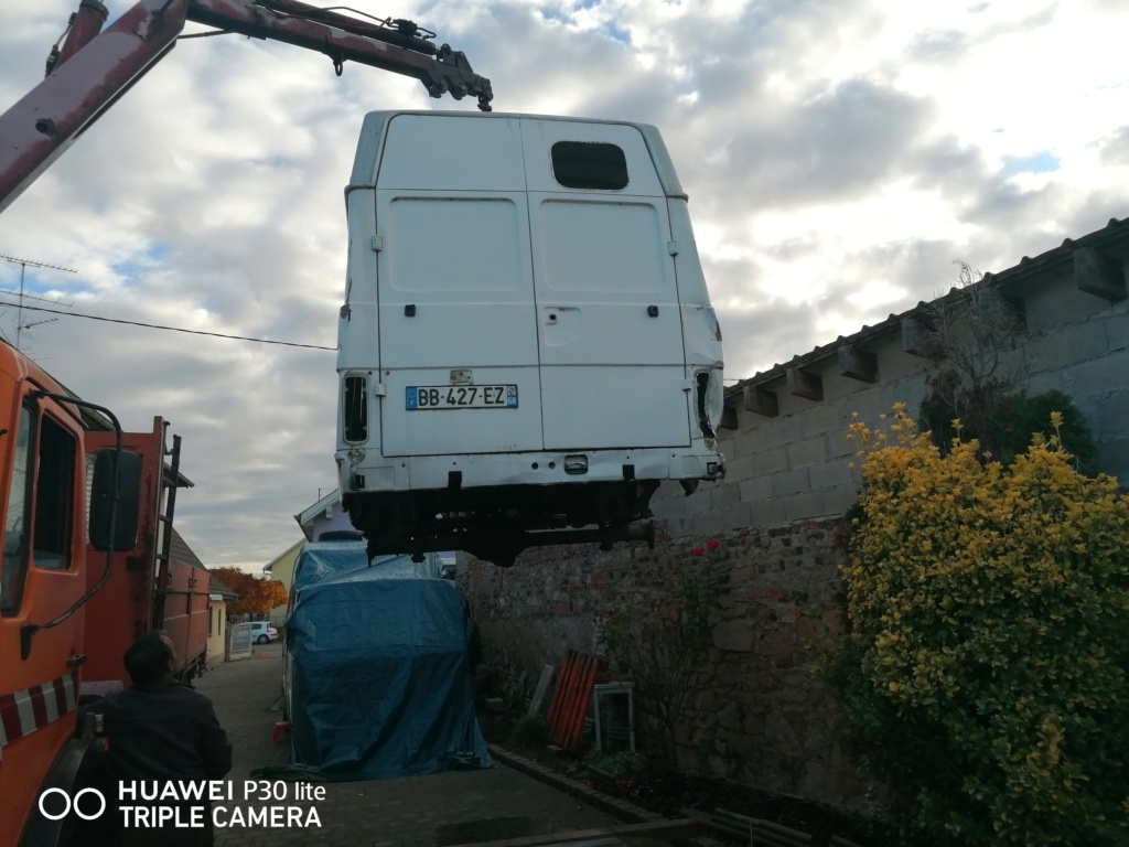 Restauration d'un vw LT camping-car fabrication C.Voisin  911