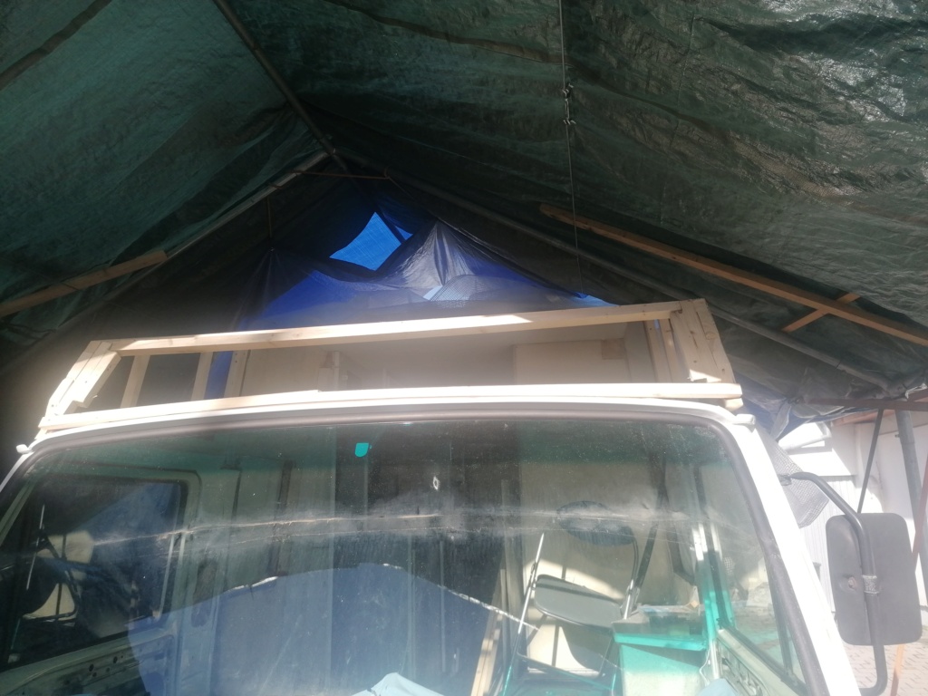 Restauration d'un vw LT camping-car fabrication C.Voisin  912