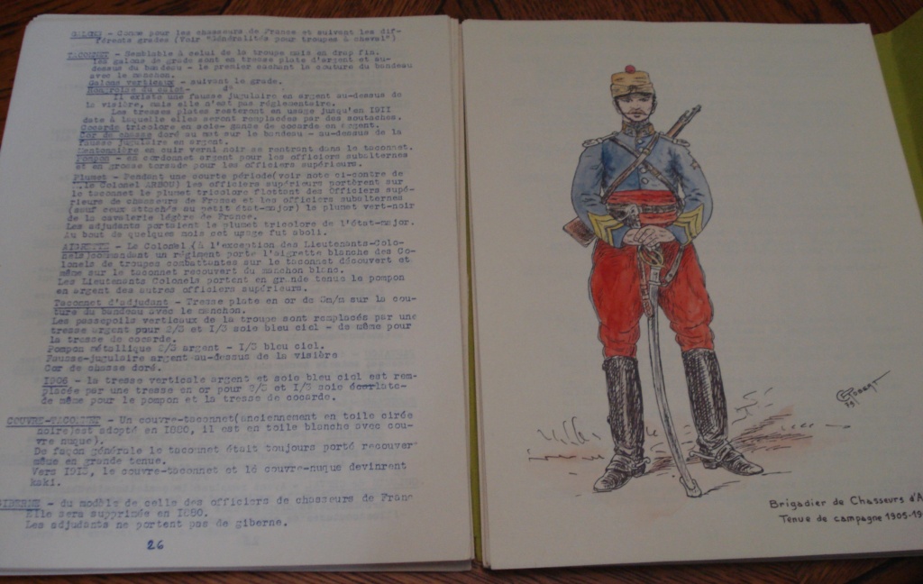 (P) Armée d'Afrique - Porte Folio GALLOT et ROBERT ( Retrait de Vente) Dsc01375