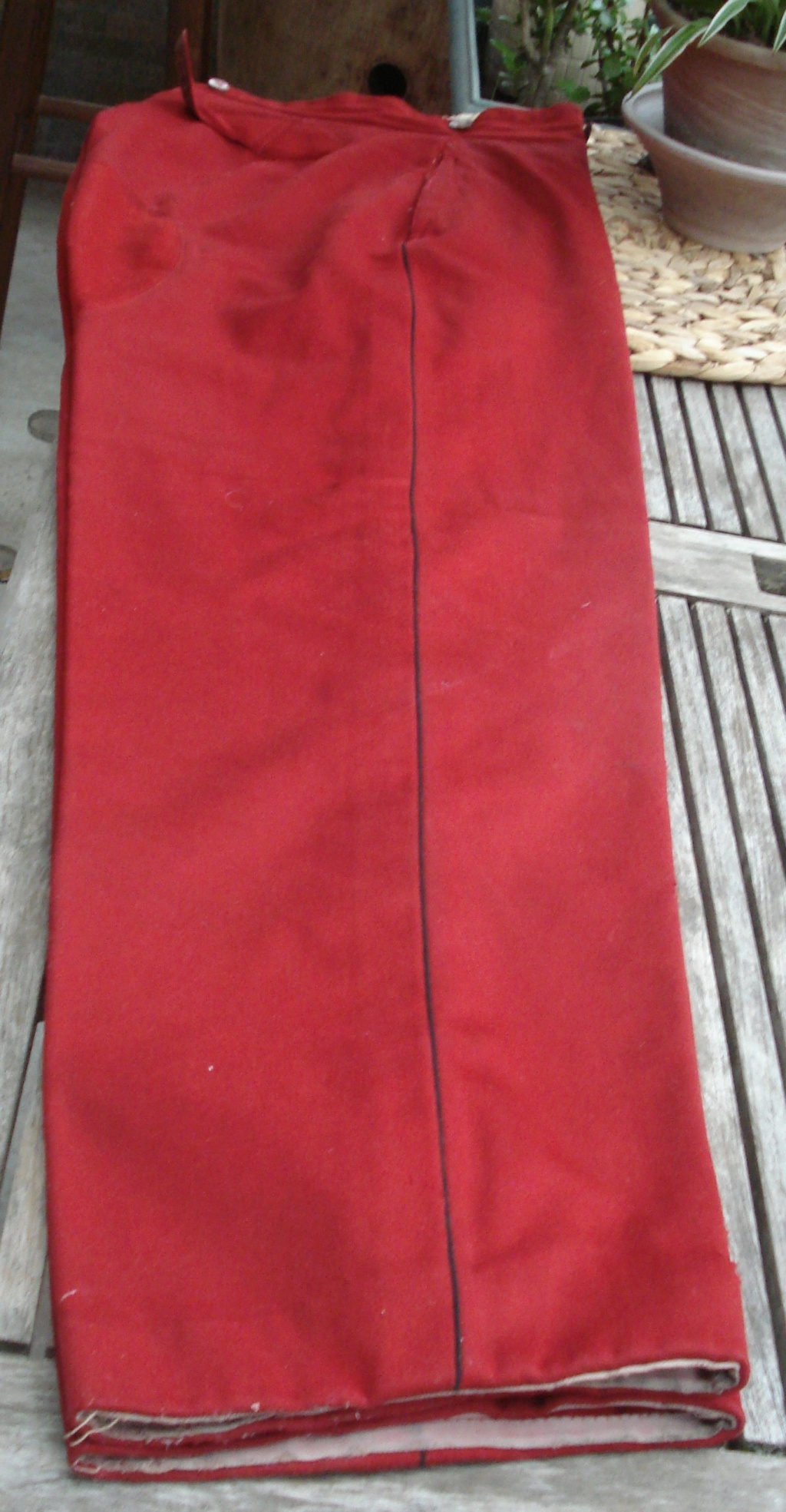 (E) Pantalon Droit d' Adjudant du 63ème  RI ( Vendu ).  Dsc01623