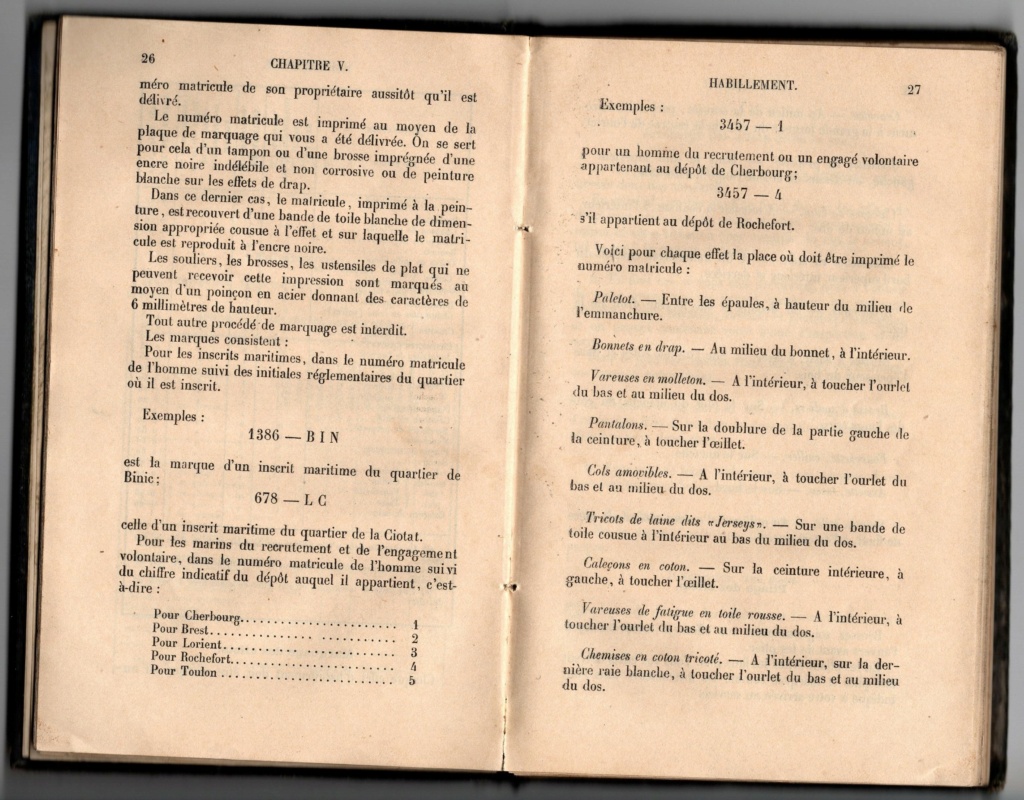 (M) Manuel des Recrues des Equipages de la Flotte - 1913 (Vendu) Img01012