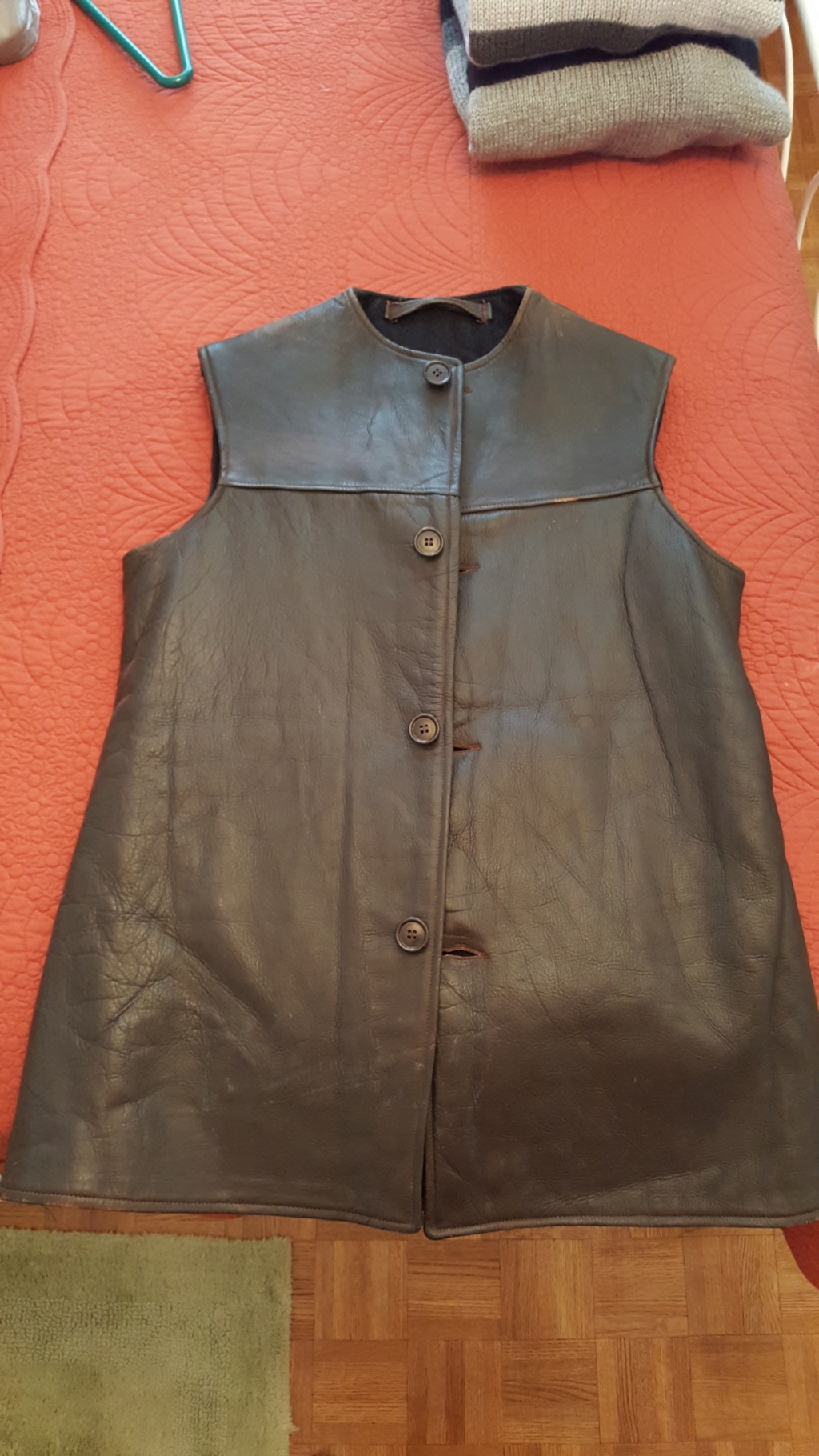Canadian leather jerkin 20180717