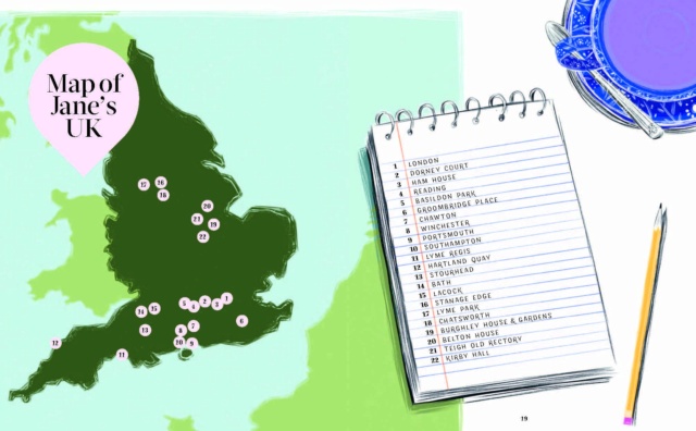 La carte d'Angleterre de Whoopsy Daisy Map10