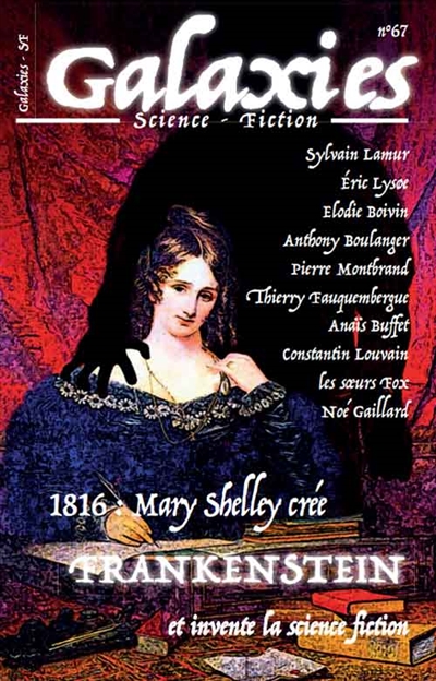 Mary Shelley dans le magazine Galaxies Shelle12