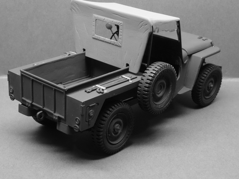 JEEP WILLYS MLW-2 kit de base ITALERI N° 6355 1/24 Jeep-m14