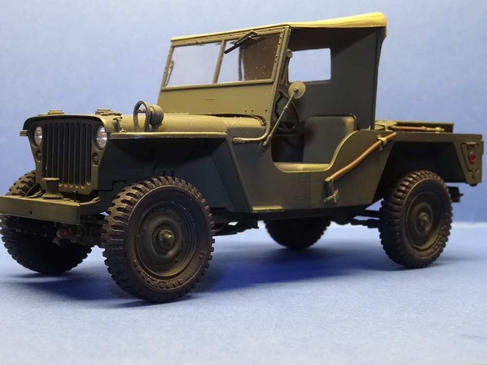 JEEP WILLYS MLW-2 kit de base ITALERI N° 6355 1/24 Jeep_m12