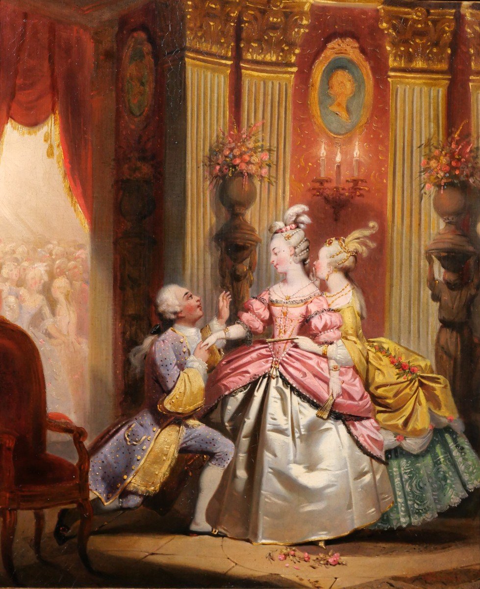 fersen - Un tableau de Marie-Antoinette avec le comte de Fersen ? 10254810