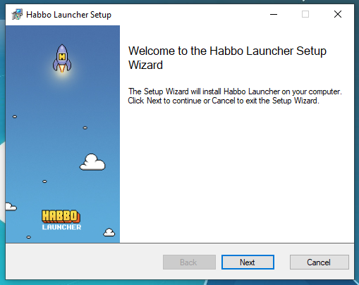 Versione 1.0.0.7 del Habbo Launcher (client Air scaricabile) 312
