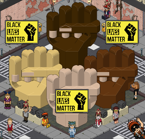 [IT] Live a tema #BlackLivesMetter su Habbo.it Sche2088