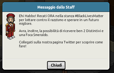 [IT] Live a tema #BlackLivesMetter su Habbo.it Sche2090