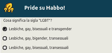 [IT] Quiz a tema Pride: Habbo Pride Trivia - Pagina 2 Scher726