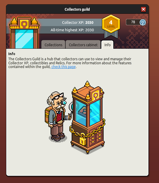 Gilda dei Collezionisti in arrivo anche sul client classico di Habbo Twitte31