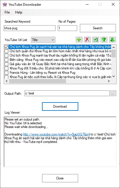 YouTube Downloader Downlo10