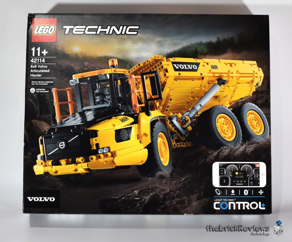 ThebrickReview: LEGO Technic 42114 Volvo 6x6 Articulated Hauler Dsc_1412