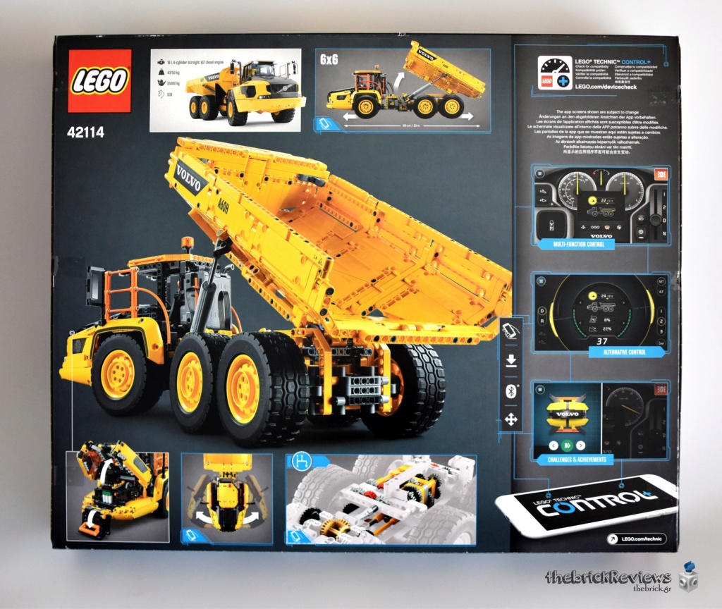 ThebrickReview: LEGO Technic 42114 Volvo 6x6 Articulated Hauler Dsc_1413