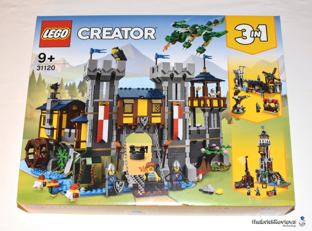 ThebrickReview: LEGO Creator 3 in 1 31120 Medieval Castle (+2 sets mod) Dsc_2610