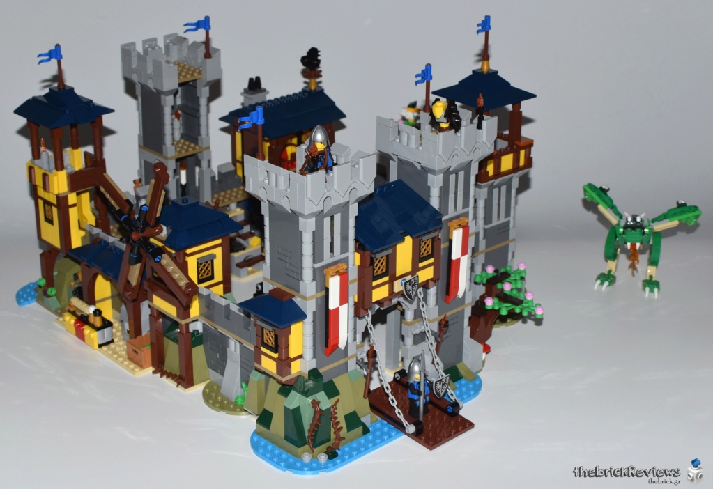 ThebrickReview: LEGO Creator 3 in 1 31120 Medieval Castle (+2 sets mod) Dsc_2926
