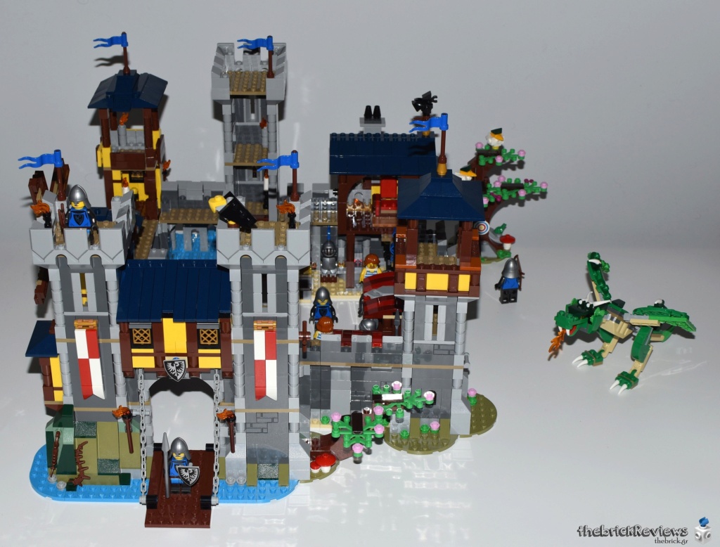 ThebrickReview: LEGO Creator 3 in 1 31120 Medieval Castle (+2 sets mod) Dsc_2930
