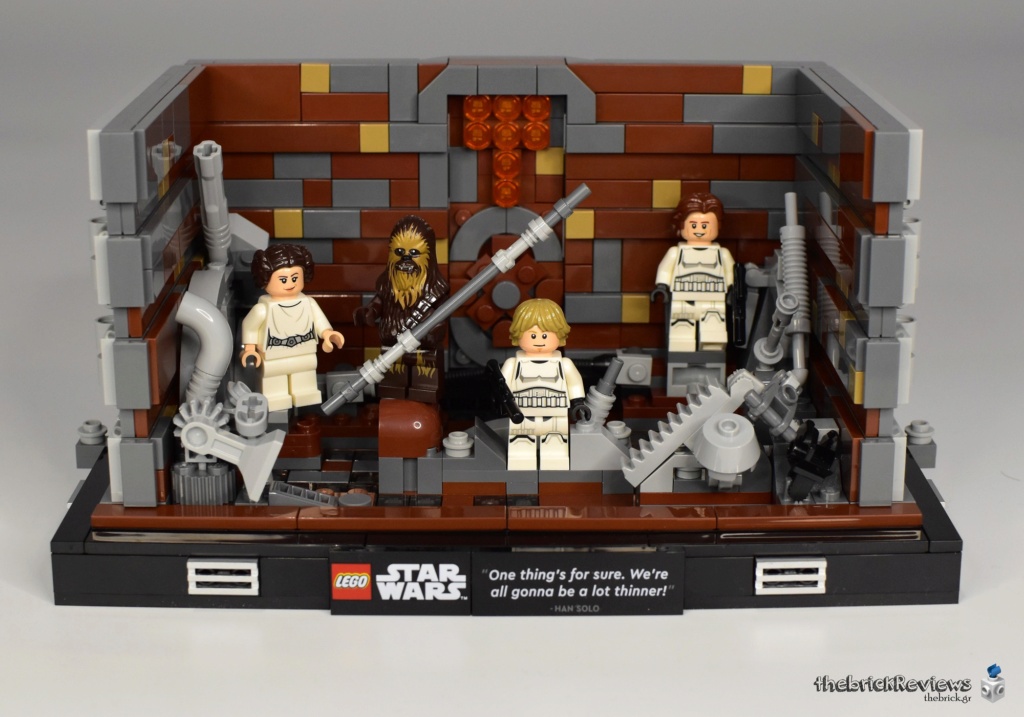 ThebrickReview: LEGO Star Wars Death Star Trash Compactor Diorama Dsc_3521