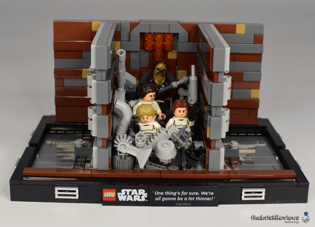 ThebrickReview: LEGO Star Wars Death Star Trash Compactor Diorama Dsc_3522