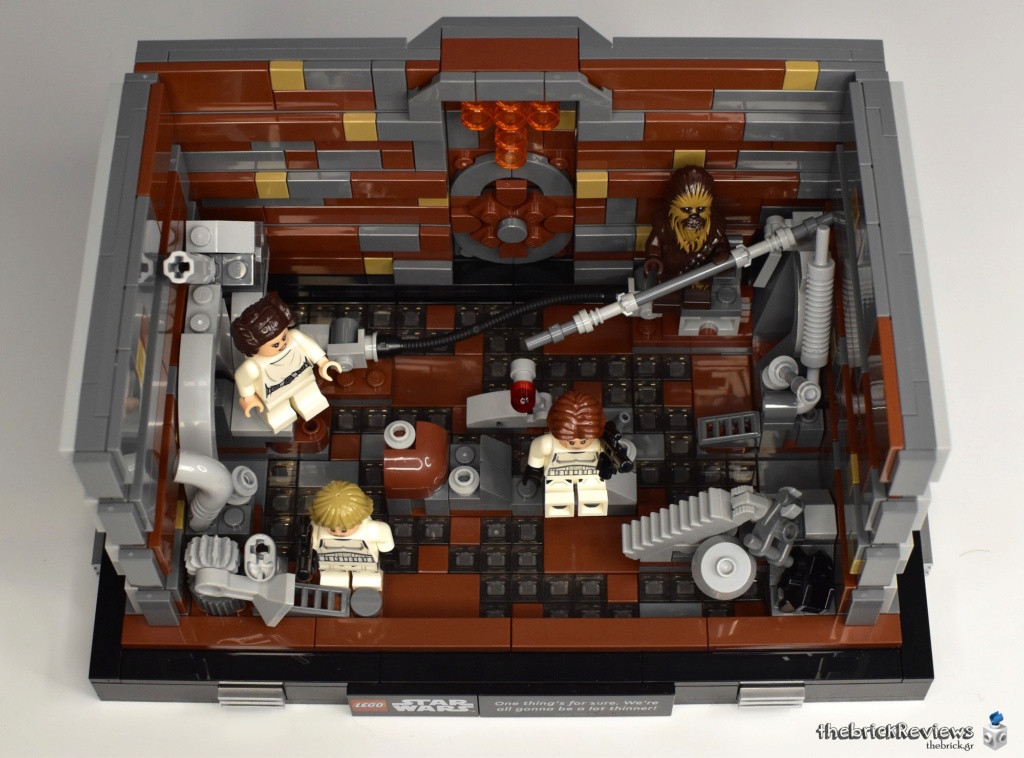 ThebrickReview: LEGO Star Wars Death Star Trash Compactor Diorama Dsc_3524