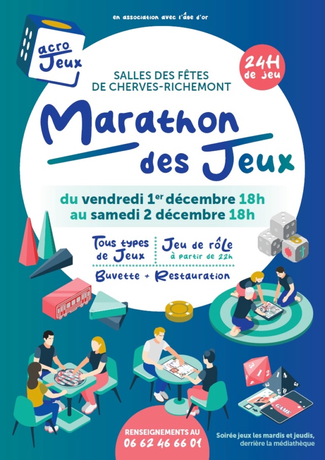 Téléthon 2023 et marathon du jeu Acro_j10