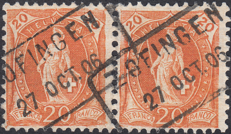 SBK 86A Stehende Helvetia 20Rp Sth_2010