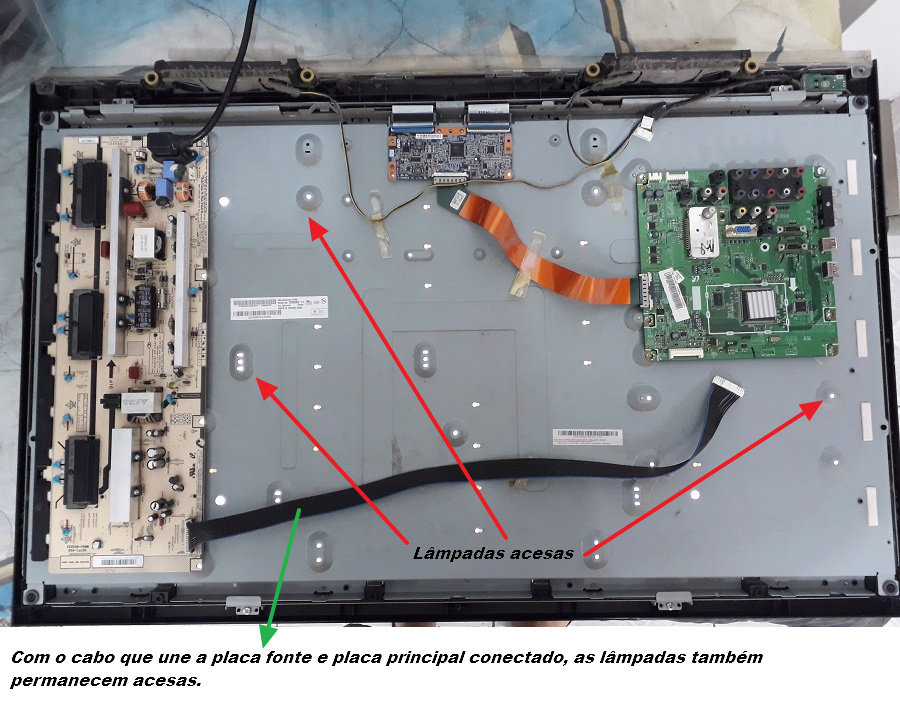 Samsung - LN37B530P2R – imagem escura 0111