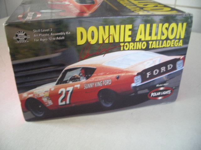 ford Torino Talladega NASCAR 1969 DONNIE ALLISON numeros 27 polar lights  F410