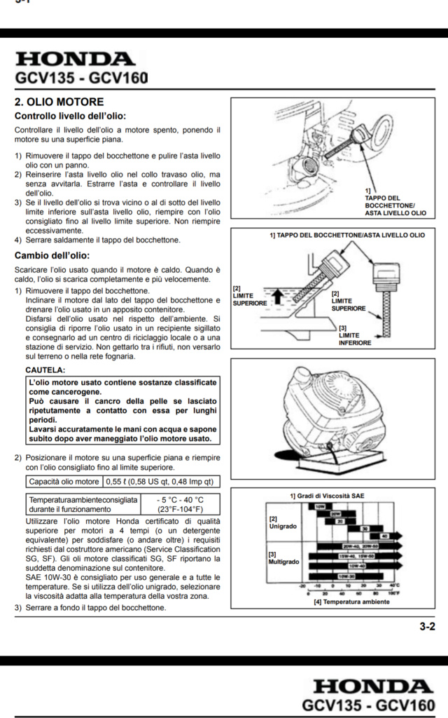 Cambio olio motocarriola BTR 270V Screen11