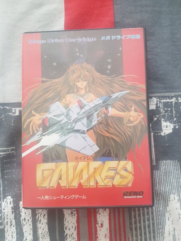 [ESTIM] Megadrive Gaiares Jap Import Français Complet  20201111