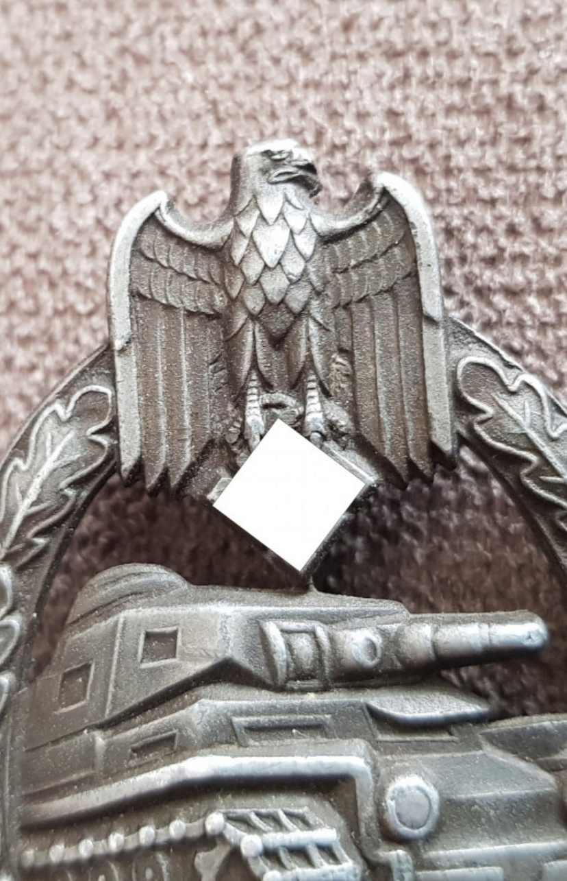 Authentification badge panzer non marqué  405b1f10