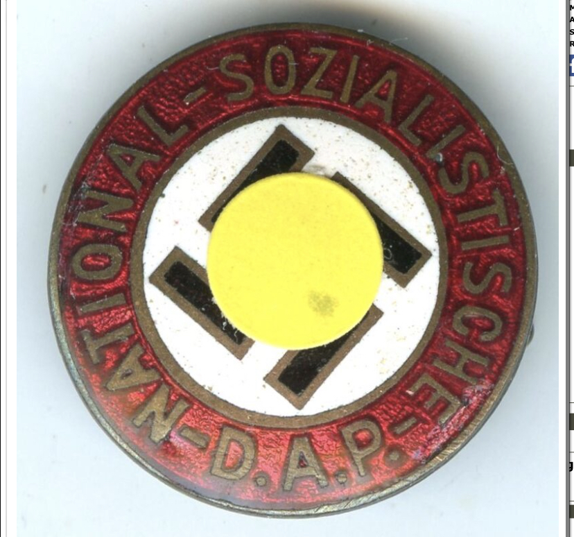 Badge du parti précoce  915beb10