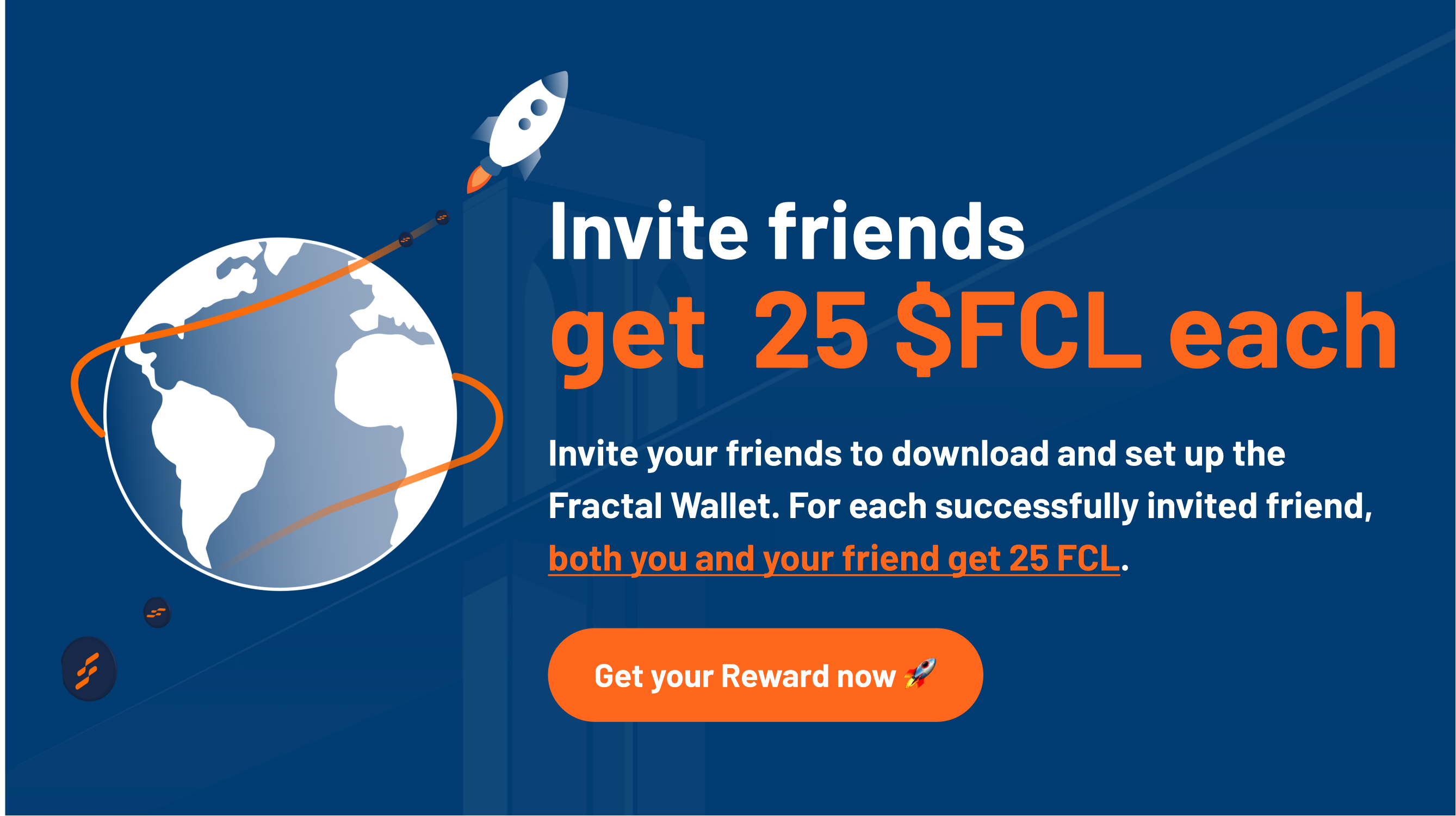 Fractal Wallet 25 FCL (~12$) Fracta10